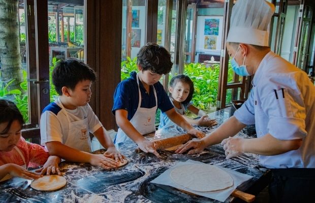Cooking class in the Anam Resort